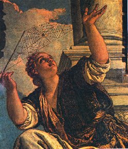 Painting by Veronese (detail)