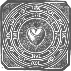 Drawing by Louis-Charbonneau Lassay in "Le Bestiaire du Christ", Archè-Milano, 1997, p.102.