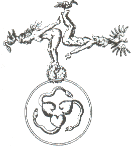 Ninth key of Basil Valentine, in Michael Maier's Tripus aureus of 1618