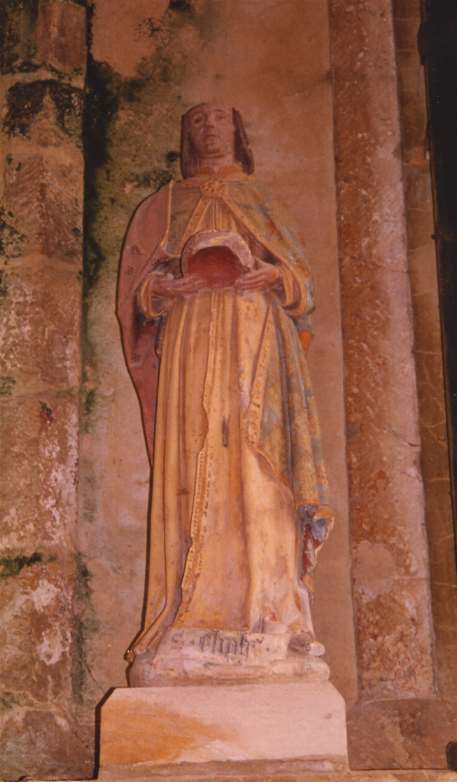 Private picture taken in the templar church of Rampillon / Photo prise par moi-même dans l'église templière de Rampillon